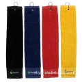 Colorful Golf Towel with Hook